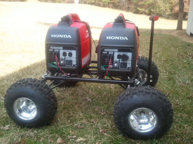 lifted radio flyer wagon