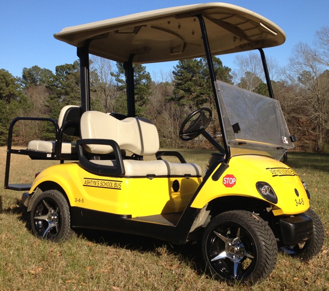 Buggies Gone Wild Golf Cart Forum Christmas Present School Bus Project